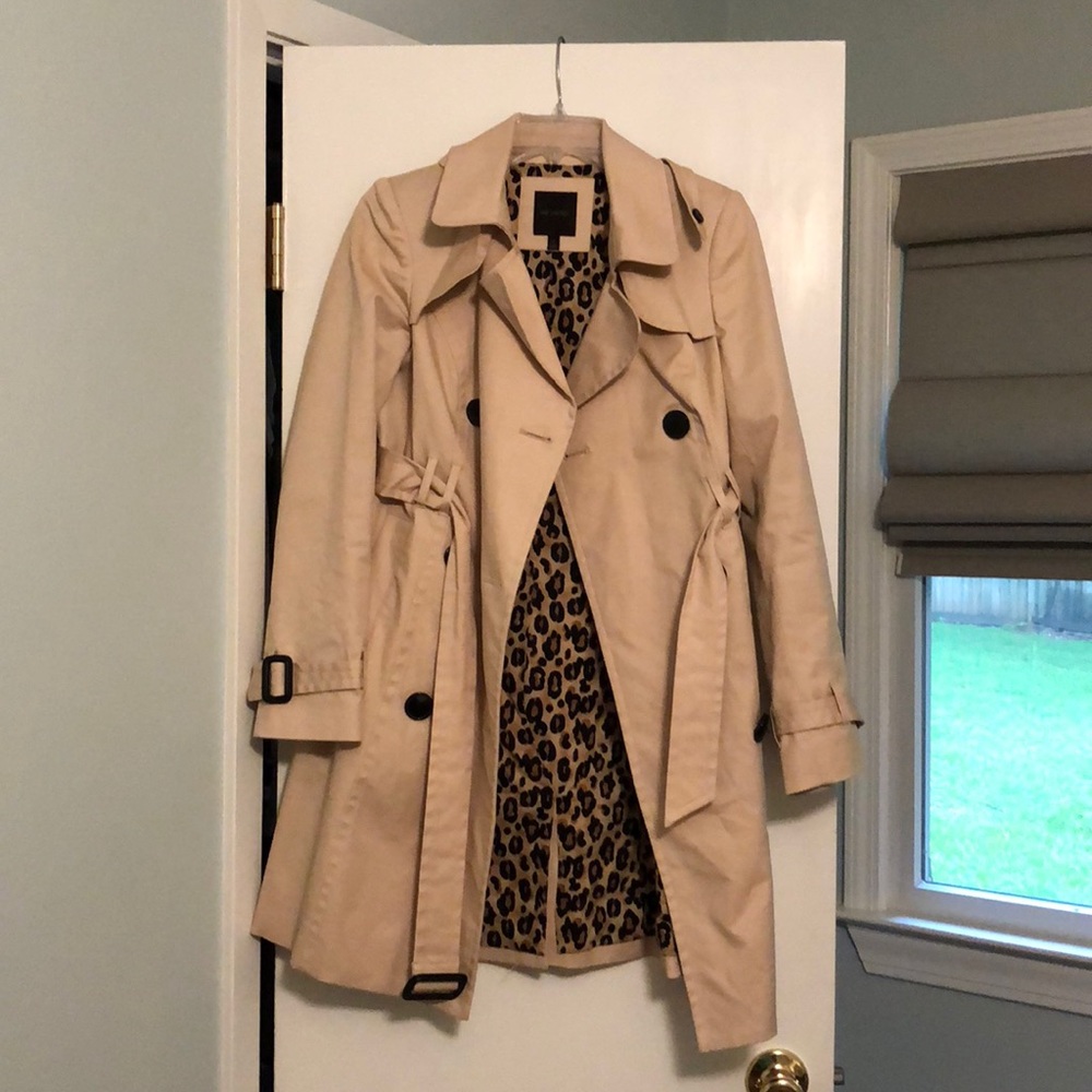 The Limited tan trench coat